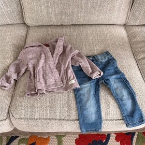 7 For All Mankind Blue Denim Jeans